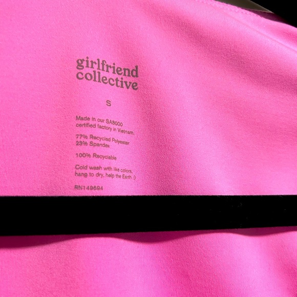 Girlfriend Collective Cropped Long Sleeve Compression Top - Picture 2 of 3